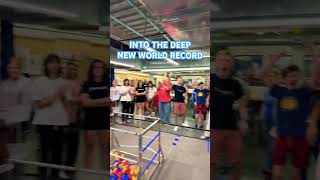 The Indubitables set the new Into the Deep world record newgame intothedeep ftc robotics wr [upl. by Gilberta]