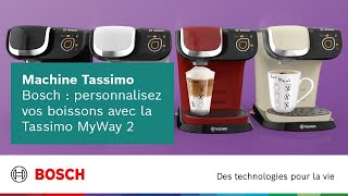 Machine Tassimo Bosch  personnalisez vos boissons avec la Tassimo MyWay 2 [upl. by Lowrance876]