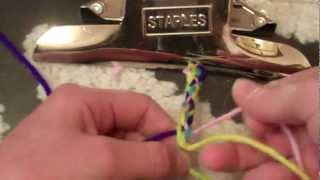 How to make a 5 strand braid [upl. by Anikram502]