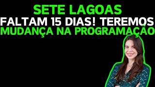 Sete Lagoas  Faltam 15 dias e o bicho vai pegar Venha saber o que muda [upl. by Florri814]