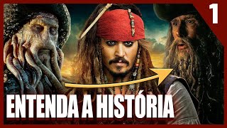 Saga Piratas do Caribe  História Curiosidades e Jack Sparrow  PT 1 [upl. by Aicrop848]