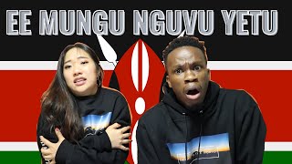 KENYA NATIONAL ANTHEM  Reaction Video  Swahilitotheworld [upl. by Kern]