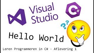 Leren Programmeren in C  Aflevering 1  Hello World [upl. by Sucramel]