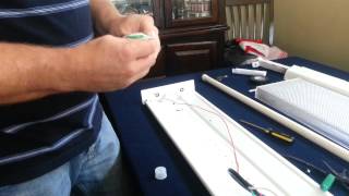 How to wire 4ft led lights [upl. by Notnelc925]