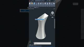 AutoCAD 3D 3D Modeling command loft How to edit loft in AutoCAD Autodesk shorts [upl. by Attalie]