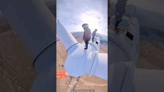 Wind turbine technician work [upl. by Hnoj]