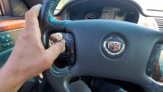 2007 CADILLAC DTS 46L LD8 CRUISE CONTROL PROBLEMS VERY EASY [upl. by Bik]