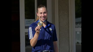 Olympia 2024 Gold für Deutschland Interview mit Svenja Brunckhorst Basketball 3x3 Team [upl. by Ennire]