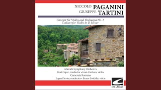 Paganini Violin Concerto and Orchestra No 1 in D major Op 6  RondòAllegro spirituoso [upl. by Attoynek]