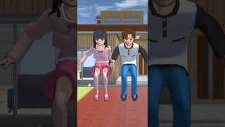 yuta dan mio melompatyoutubeshorts sakuraschoolsimulator [upl. by Lasala]