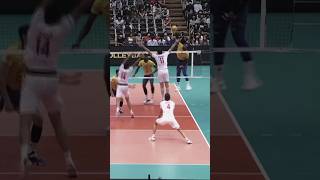 Amazing actions by Antoine Brizard 😍🔥 epicvolleyball volleyballworld volleyball [upl. by Engamrahc]