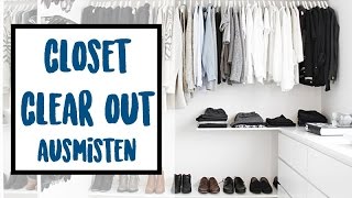 MEIN KLEIDERSCHRANK  CLOSET CLEAROUT  madametamtam [upl. by Boni]