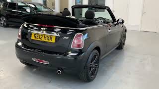 MINI CONVERTIBLE ONE  KCS OF SURREY [upl. by Alehtse633]