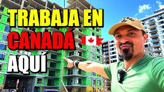 TRABAJO EN CANADA Se necesitan 4800 TRABAJADORES 😱 Escasez Actual de Personal en CANADA [upl. by Attenov]