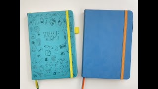 Scribbles That Matter Pro Notebook Review and comparison with the Iconic version [upl. by Selry]