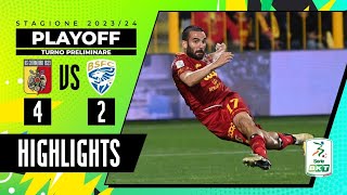 Catanzaro vs Brescia 42  Iemmello trascina i calabresi in semifinale  HIGHLIGHTS Playoff 2024 [upl. by Yral745]