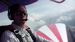 Aerobatics in a Robin 2160  Avalanche Spin and more [upl. by Onilecram378]