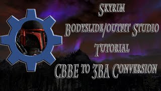 Skyrim  BodyslideOutfit Studio Tutorial  Convert CBBE to 3BA [upl. by Vasilek564]