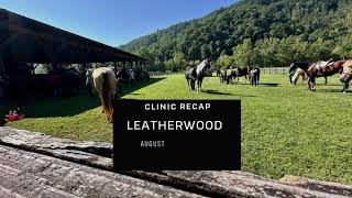 Leatherwood Mountain  HorsemanshipObstacle Clinic  Ferguson North Carolina [upl. by Sacrod415]