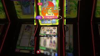 Spielbank 2€ Fach Einsatz an die WMS Automaten JACKPOT Ausspielung mit Werner amp Max [upl. by Sharman219]