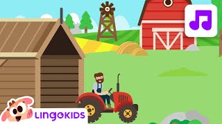 OLD MACDONALD HAD A FARM 🚜🐮 Nursery Rhymes amp Kids Songs  Lingokids [upl. by Elbys]