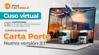 Curso virtual Nuevo complemento Carta Porte 31 [upl. by Anav]