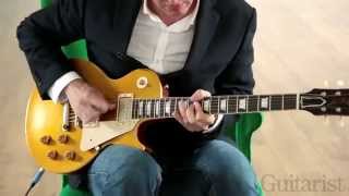 Joe Bonamassas Gibson Les Paul tone tips guitar lesson [upl. by Nauqes]