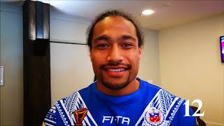 TOA Samoa Bunty Afoa 1Minute TOA RLWC 2017 [upl. by Hammock]