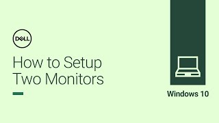 How to Connect Two Monitors to One Computer DELL Official Dell Tech Support [upl. by Balbur422]