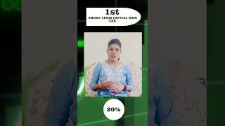 Stock Market Tax Slab AY 2526 STCG amp LTCG viralvideo shortsfeed trending stockmarket [upl. by Nayra153]