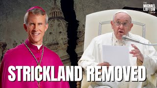 Bishop Strickland REMOVED From Ministry Why and Whats Next [upl. by Aicinoid826]