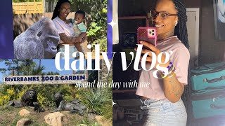 DAILY VLOG   RIVERBANK ZOO   HEALING MY INNER CHILD [upl. by Aenea]