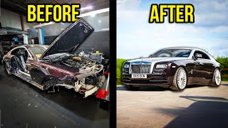 FULL BUILD  Rebuilding A 350000 Rolls Royce Wraith About To Be SCRAPPED [upl. by Rebmat944]