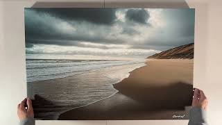 Sold Canvas Print of Newcomb Hollow Beach in Wellfleet  Cape Cod [upl. by Alyt]