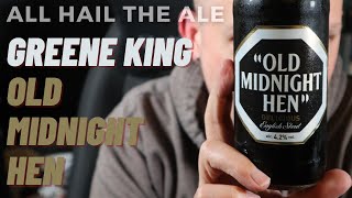 GREENE KING  Old Midnight Hen Stout Review [upl. by Aicatan]