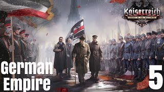 Hearts of Iron IV Kaiserreich The German Empire Part 5 Hugenburgs Fall [upl. by Urien]