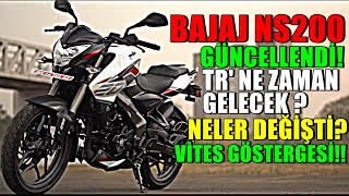 BAJAJ NS 200 UG YENİLENDİİ   TÜRKİYEYE GELDİ  DEĞİŞİKLİKLER NELER [upl. by Aronle]