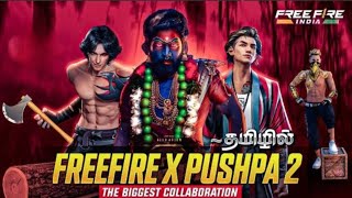 🔥FREE FIRE LEAKES AND UPDATES AND PUSHPA COLLABORATION ❤️ THAGEDHE LEE [upl. by Lledyl]