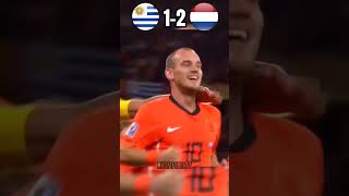 URUGUAY 🇺🇾 Vs 🇳🇱 NETHERLANDS  WC 2010 SEMIFINAL  LONG RANGE SHOOT GOAL 💀 URUGUAY MISSED SUAREZ [upl. by Innej]