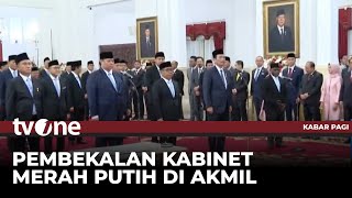 Presiden Prabowo quotGemblengquot Menteri Untuk Samakan VisiMisi  Kabar Pagi tvOne [upl. by Schubert]