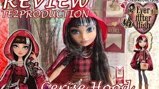 Review Ever After High Cerise Hood [upl. by Aryas]