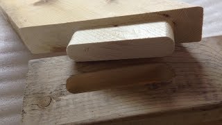 Cutting a Large Angled Tenon using Floating Router [upl. by Nyahs]