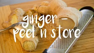 Ginger Peel N Store  JAX FOOD HAX [upl. by Milak]