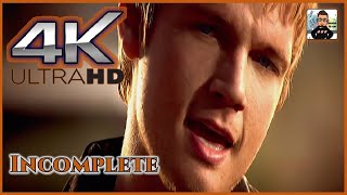 Backstreet Boys  Incomplete Official Video 4K Remastered [upl. by Anoyi]