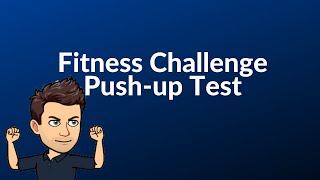 Pushup Test Audio [upl. by Neeka]