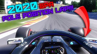 2020 Spa Pole Lap Recreation  assettocorsa [upl. by Ardnuat]