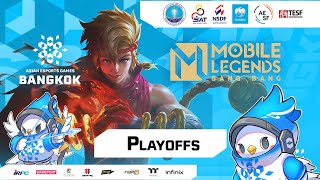 🔴 BAHASA INDONESIA Live  Asian Esports Games 2024  Womens Team MLBB  Day 2  Playoffs [upl. by Nessah829]