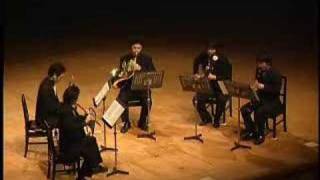 ligeti 10pieces woodwindquintette 2of2 G・リゲティ 木管五重奏の為の１０の小品 [upl. by Nonnahsed]