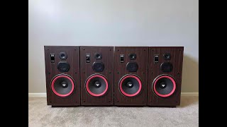 Cerwin Vega VS120 3 Way Home Floor Standing Speakers [upl. by Gnoud446]