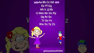 Learn the Alphabet in Just 40 Seconds  ytshorts storytimewithgitte educationalforkids [upl. by Yttam85]